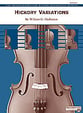 Hickory Variations Orchestra sheet music cover